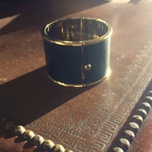 House of Harlow leather cuff